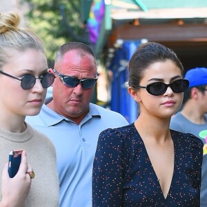 Selena Gomez fait du shopping dans le quartier de Soho avec des amis à, New York, le 5 septembre 2017.