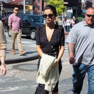 Selena Gomez fait du shopping avec des amis à, New York, le 5 septembre 2017.