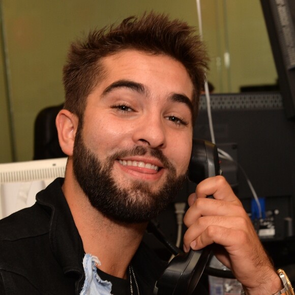 Kendji Girac lors de la 13ème édition du Charity Day dans la salle des marchés d'Aurel BGC dans le quartier de la Bourse à Paris le 11 septembre 2017. © Veeren / Bestimage