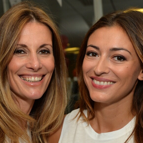 Sophie Thalmann et Rachel Legrain-Trapani lors de la 13ème édition du Charity Day dans la salle des marchés d'Aurel BGC dans le quartier de la Bourse à Paris le 11 septembre 2017. © Veeren / Bestimage