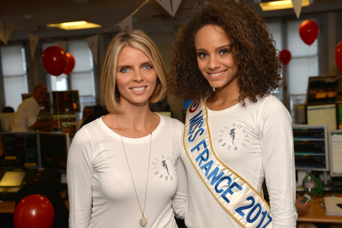 Photo Sylvie Tellier et Alicia Aylies Miss France lors de la ème édition du Charity