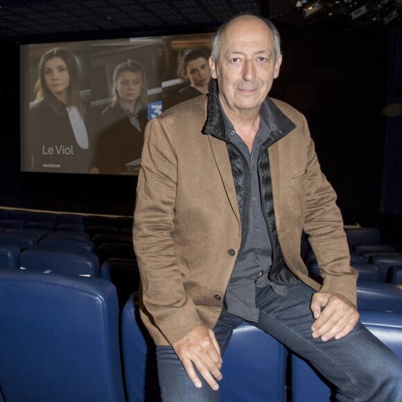 Exclusif - Sam Karmann à l'avant-première du téléfilm "Le Viol" à Paris, le 11 septembre 2017. © Pierre Perusseau/Bestimage