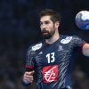 Nikola Karabatic lors du match de demi-finale du 25th mondial de handball, France - Slovénie à l'AccorHotels Arena à Paris, le 26 janvier 2017. © Cyril Moreau/Bestimage