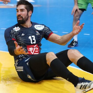 Nikola Karabatic lors du match de demi-finale du 25th mondial de handball, France - Slovénie à l'AccorHotels Arena à Paris, le 26 janvier 2017. © Cyril Moreau/Bestimage