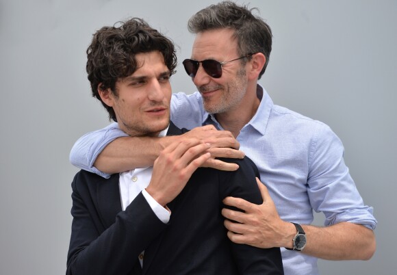 Exclusif - Louis Garrel et Michel Hazanavicius- Rencontre avec l'équipe du film " Redoutable" chez UniFrance lors du 70e Festival International du Film de Cannes Le 22 mai 2017. © Veeren/Bestimage