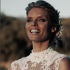 Sylvie Tellier, le jour de son mariage avec Laurent, le 14 juillet 2017 dans le Var.