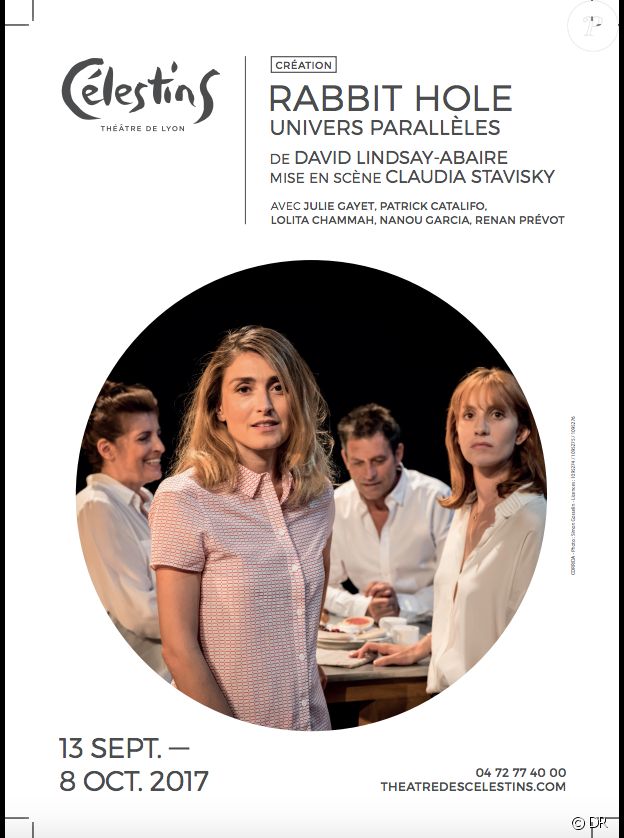 Rabbit Hole, une pièce de David Lindsay mise en scène par Claudia Stavisky au théâtre des Célestins à Lyon jusqu'au 8 octobre 2017