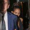 Exclusif - Halle Berry est allée diner avec le rappeur et producteur de RnB britannique Alex da Kid au restaurant iI Cielo à Beverly Hills le 22 juillet 2017