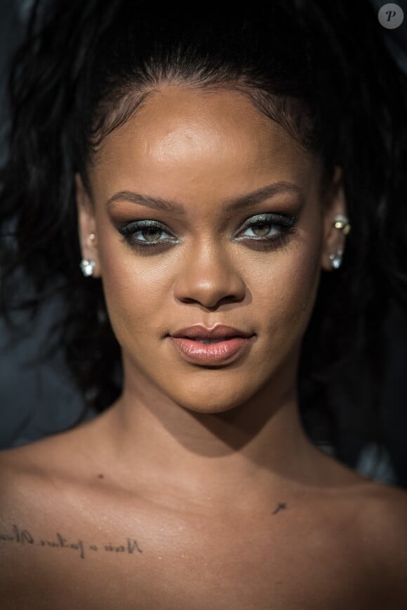 Rihanna à la soirée "Fenty Beauty by Rihanna" aux Jardins des Tuileries à Paris, le 21 septembre 2017. © Cyril Moreau/Bestimage
