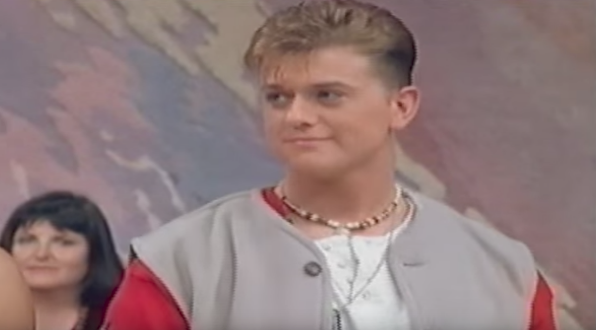 Photo Mark Walton lors des débuts du groupe Boyzone en 1993. Purepeople