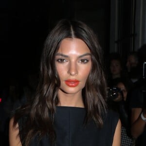 Emily Ratajkowski - Arrivée au défilé et l'aftershow Jacquemus lors de la Fashion Week Printemps/Ete 2018 de Paris au musée National Picasso à Paris, France, le 25 septembre 2017. © CVS-Veeren/Bestimage