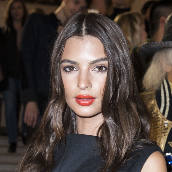 Emily Ratajkowski au défilé et l'aftershow Jacquemus lors de la Fashion Week Printemps/Ete 2018 de Paris au musée National Picasso à Paris, France, le 25 septembre 2017. © Olivier Borde/Bestimage