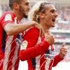 Antoine Griezmann buteur contre le FC Séville et vainqueur (2-0) à Madrid le 23 septembre 2017.