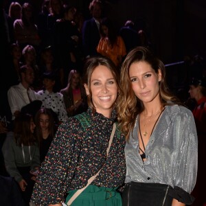 Ophélie Meunier et Laury Thilleman lors de la 10e édition du "Etam Live Show" (Etam Lingerie) lors de la Fashion Week à Paris, France, le 26 septembre 2017. Photo by Rachid Bellak/Bestimage