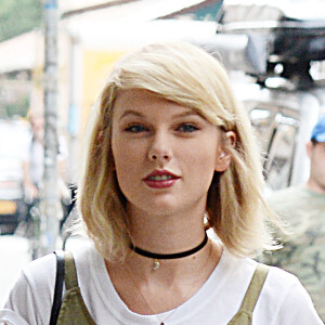 Taylor Swift quitte son appartement de Tribeca à New York le 31 août 2016.