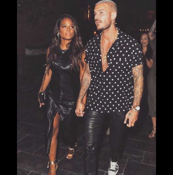 Christina Milian et M. Pokora officialisent leur relation sur Instagram, à l'occasion de la célébration commune de leur anniversaire. Le 27 septembre 2017.