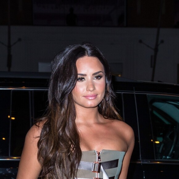 Demi Lovato dans le quartier de Soho à New York, le 28 septembre 2017