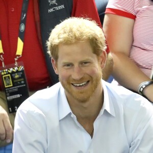 Barack Obama et le prince Harry dans les tribunes des Invictus Games à Toronto, le 29 septembre 2017.