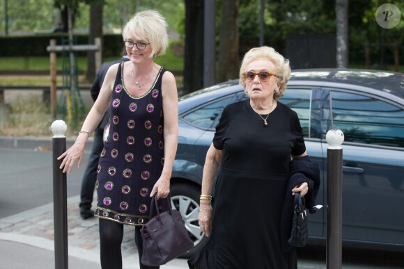 Exclusif - Bernadette Chirac et sa fille Claude Chirac - Arrivées au dîner anniversaire pour les 10 ans du Musée du quai Branly - Jacques Chirac à Paris, France le 23 juin 2016.