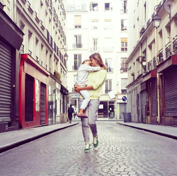 Alexandra Rosenfeld et sa fille Ava sur une photo publiée sur Instagram le 22 septembre 2017