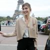 Julie Gayet au défilé de mode printemps-été 2018 "Hermès" à Paris. Le 2 octobre 2017 © CVS-Veeren / Bestimage