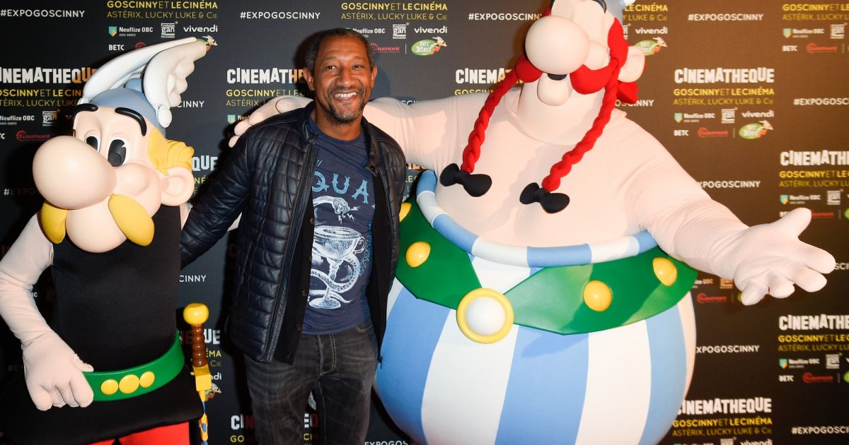 Édouard Montoute - Exposition Goscinny et le cinéma - Astérix, Lucky