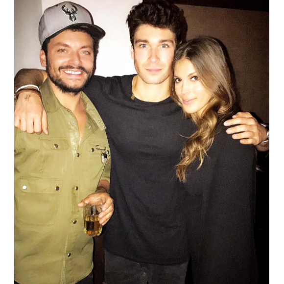 Iris Mittenaere et Kev Adams de sortie à Paris le 16 sepembre 2017.