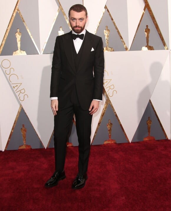 Sam Smith - Arrivées à la 88ème cérémonie des Oscars à Los Angeles le 28 février 2016.