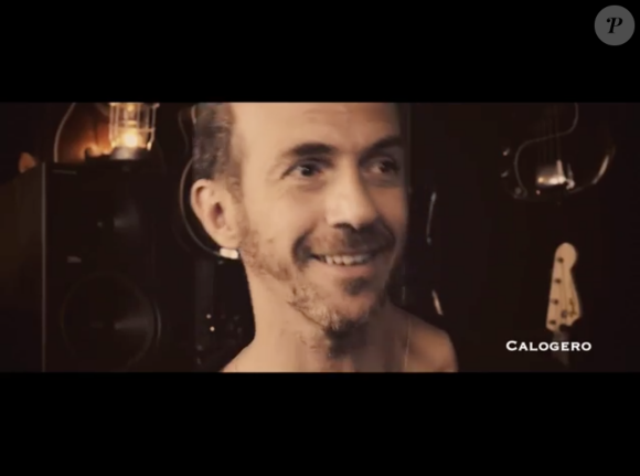Calogero - Image extraite du teaser de l'album "Quelque chose de Johnny" attendu le 17 novembre 2017.