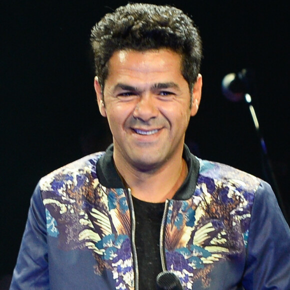 Exclusif - Jamel Debbouze, parrain de la manifestation, lors de la finale de l'Euro de l'impro culture et diversité au théâtre le Comédia à Paris le 10 juillet 2016. © Coadic Guirec/Bestimage