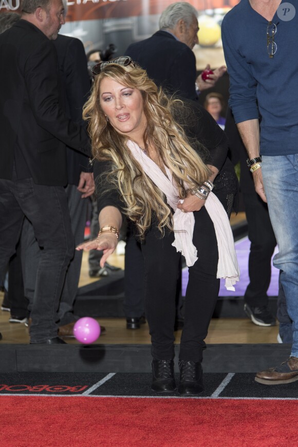 Exclusif - Loana lors de la 15ème édition du "Challenge Laurette Fugain - Tournoi des Personnalités" au Grand Palais à Paris. Sous le patronage du Ministère de la Santé, le salon d'Honneur du Grand Palais a accueilli l'Association Laurette Fugain pour célébrer son 15ème anniversaire. © Gorassini-Perusseau/Bestimage