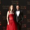 Rose Leslie et son mari Kit Harrington - Photocall des "Olivier Awards 2017" au Royal Albert Hall à Londres. Le 9 avril 2017