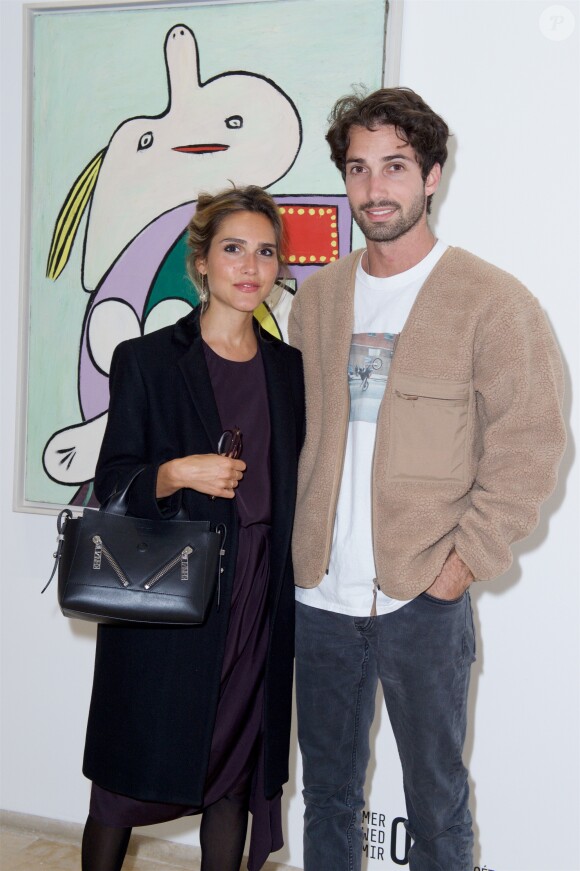 Semi-exclusif - Joyce Jonathan et Simon Atlan - Inauguration de l'exposition "Picasso 1932, Année érotique" au musée national Picasso à Paris le 10 octobre 2017. © Julio Piatti/bestimage