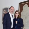 Semi-exclusif - Marc Lévy et sa femme Isabelle - Inauguration de l'exposition "Picasso 1932, Année érotique" au musée national Picasso à Paris le 10 octobre 2017. © Julio Piatti/bestimage