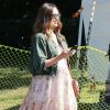 Exclusif - Jessica Alba enceinte fête en famille l'anniversaire de sa mère Catherine Jensen au Warehouse à Marina Del Rey, à Los Angeles, le 8 octobre 2017.