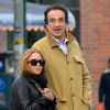 Olivier Sarkozy et sa compagne Mary Kate Olsen se promenent dans les rues de East Village, apres avoir dejeune au restaurant Quartino a New York. Le 18 novembre 2012