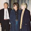 Jean-Marie Périer, Jacques Dutronc et Françoise Hardy le 11 octobre 1999 à Neuilly-sur-Seine. 