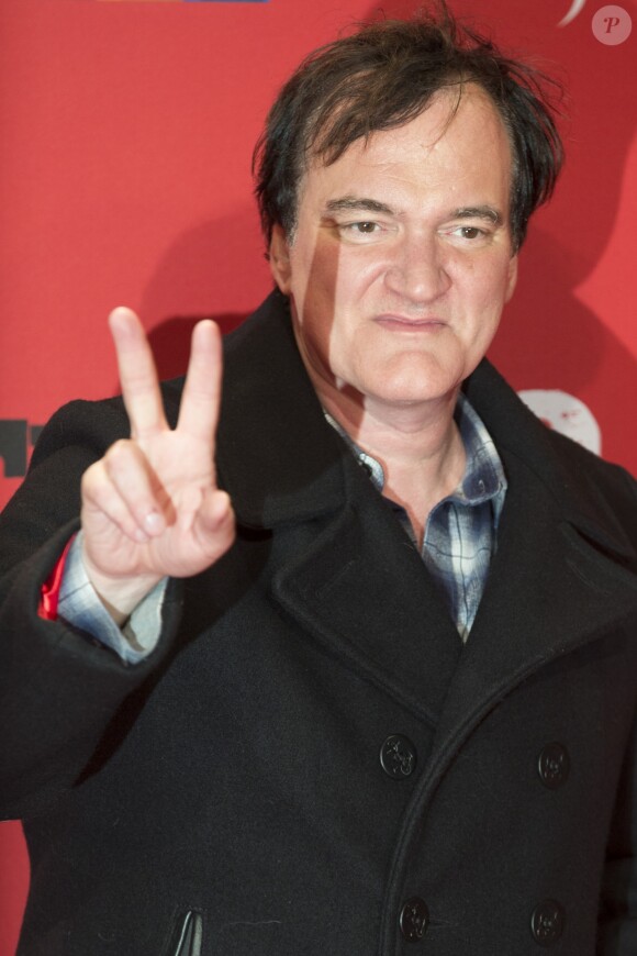 Quentin Tarantino - Première du film "Les Huit Salopards" à Berlin. Le 26 janvier 2016 © CPA / Bestimage