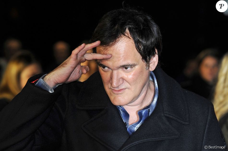 Quentin Tarantino - Première du film &quot;Les Huit Salopards&quot; à Londres. Le 10 décembre 2015