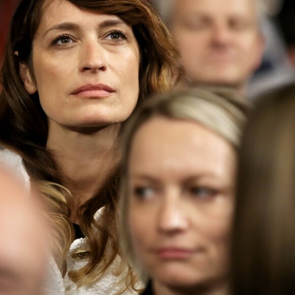 Caroline de Maigret - Cérémonie d'ouverture du Festival Lumière 2017 au cours de laquelle Eddy Mitchell a reçu un hommage à Lyon, le 14 Octobre 2017 © Dominique Jacovides/Bestimage  Opening Ceremony of the Festival Lumière 2017 during which Eddy Mitchell received a tribute to Lyon, October 14, 201714/10/2017 - Lyon