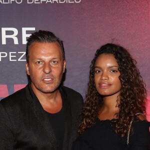 Exclusif - Jean-Roch et sa femme Anaïs enceinte - Avant-première du film "Carbone" au cinéma La Renaissance à Saint-Tropez, le 19 août 2017. © Dominique Jacovides/Cyril Moreau/Bestimage