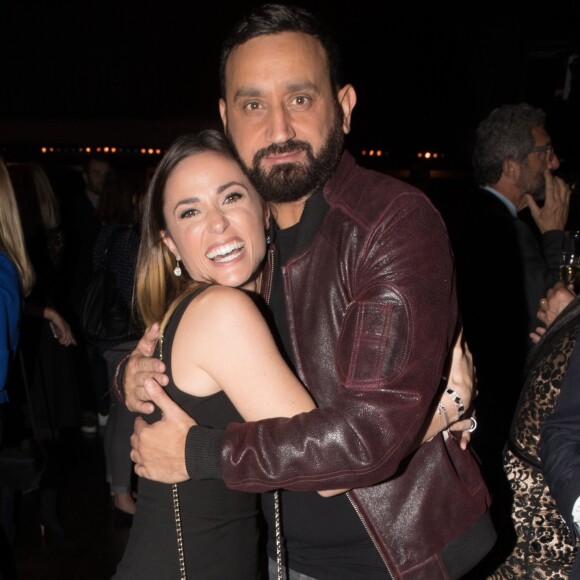 Exclusif - Capucine Anav, Cyril Hanouna - Soirée d'anniversaire des 30 ans de TV Magazine au Pavillon des Champs-Elysées à Paris le 17 octobre 2017. © Tiziano Da Silva/Bestimage