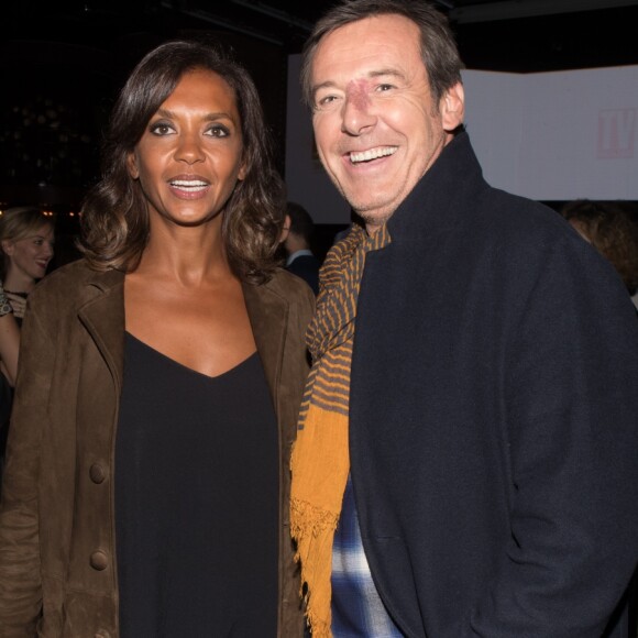 Exclusif - Karine Le Marchand, Jean-Luc Reichmann - Soirée d'anniversaire des 30 ans de TV Magazine au Pavillon des Champs-Elysées à Paris le 17 octobre 2017. © Tiziano Da Silva/Bestimage