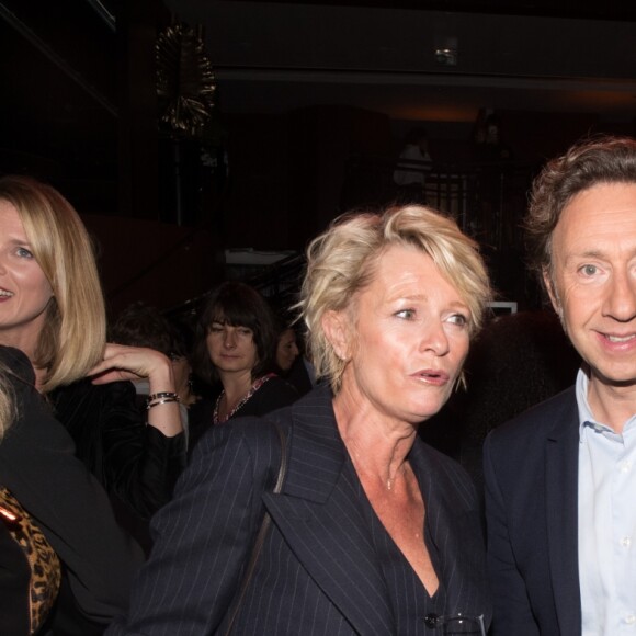 Exclusif - Sophie Davant, Stéphane Bern - Soirée d'anniversaire des 30 ans de TV Magazine au Pavillon des Champs-Elysées à Paris le 17 octobre 2017. © Tiziano Da Silva/Bestimage