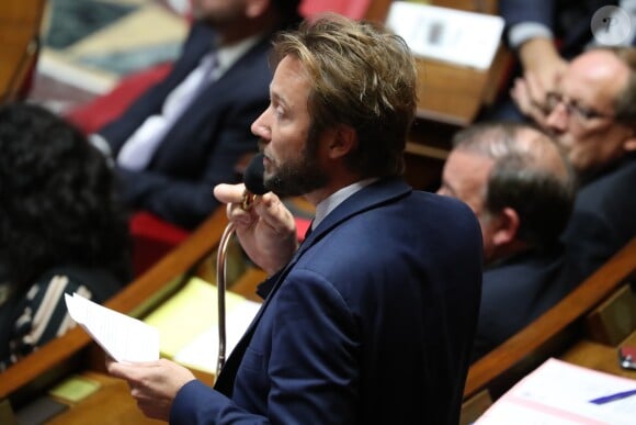 Boris Vallaud, député PS de la 3e circonscription des Landes, à l'Assemblée nationale, le 11 octobre 2017.