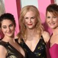 Shailene Woodley, Nicole Kidman et Laura Dern à la première de la série ‘Big Little Lies' au théâtre Chinois à Hollywood, le 7 février 2017