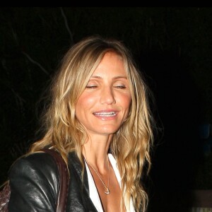 Cameron Diaz en février 2011 à Los Angeles, de sortie pour dîner chez Matsuhisa dans Beverly Hills.