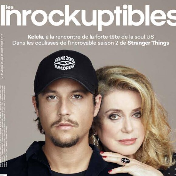 Couverture du magazine Les Inrockuptibles, hebdomadaire du 25 octobre 2017