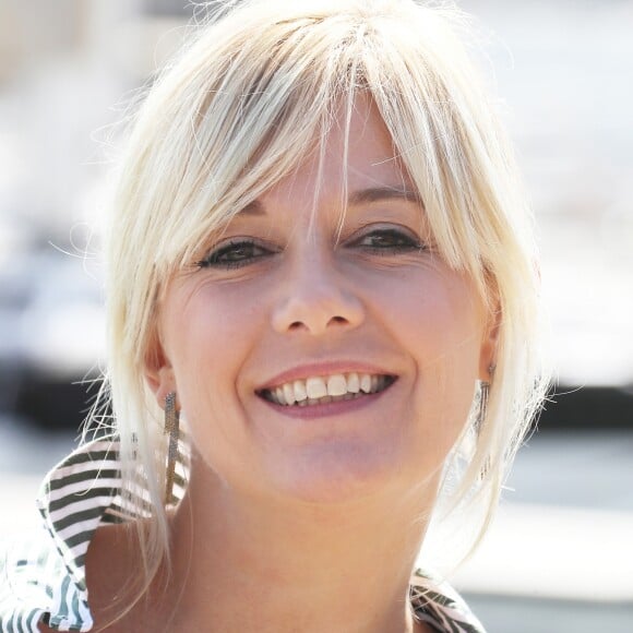 Flavie Flament - Photocall du téléfilm "La consolation" lors de la 19ème édition du Festival de la Fiction TV de la Rochelle, La Rochelle, le 15 septembre 2017. © Patrick Bernard/