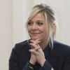 Semi-Exclusif - Flavie Flament lors de la remise du rapport de la mission de consensus sur les délais de prescription applicables aux crimes sexuels commis sur les mineurs au ministère à Paris, le 10 avril 2017.